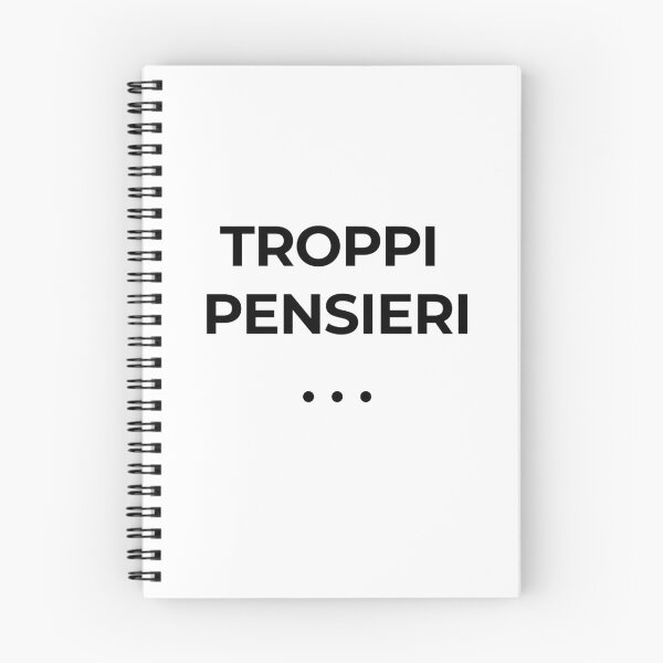 Item preview, Troppi Pensieri Ansia Meme Italiano designed and sold by ade-datt.