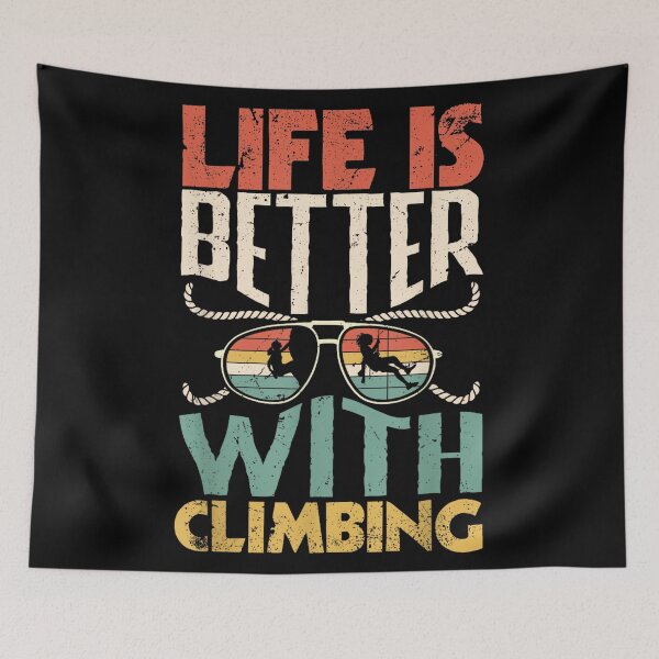 Item preview, Rock Climbing Bouldering Life Is Better With Climbing designed and sold by AndersonLFernan.