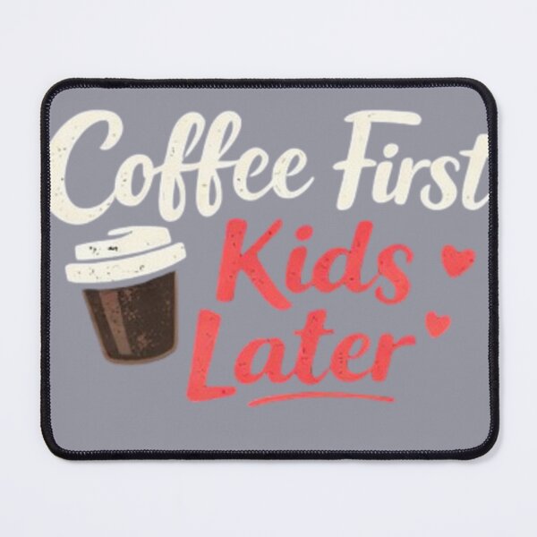 Item preview, A bold and funny design for moms who need coffee first. Perfect for coffee-loving moms with a sense of humor. designed and sold by ShoopingAn.