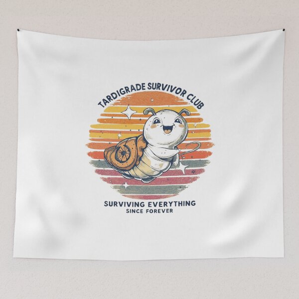 Item preview, Tardigrade Survivor Club – Water Bear Champion designed and sold by KapiPrint.