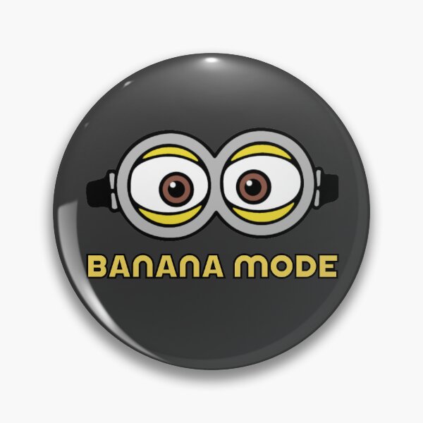 Item preview, Banana Mode Shirt, Funny Minions, Minions Eye Image designed and sold by AresTee.