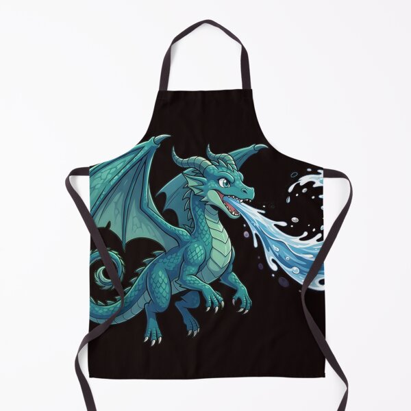 Item preview, Cute Water Dragon - Majestic Aqua Creature Cartoon designed and sold by WalterAdd.