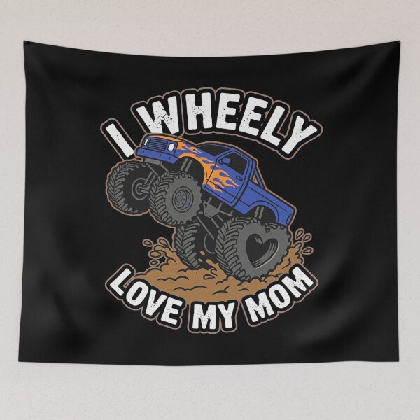 Item preview, Monster Truck Mothers Day Shirt for Boys Toddler Son Funny  designed and sold by clothesy7.