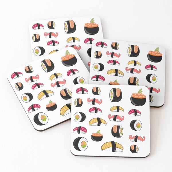 Item preview, kawaii and cut sushi designed and sold by sankura.