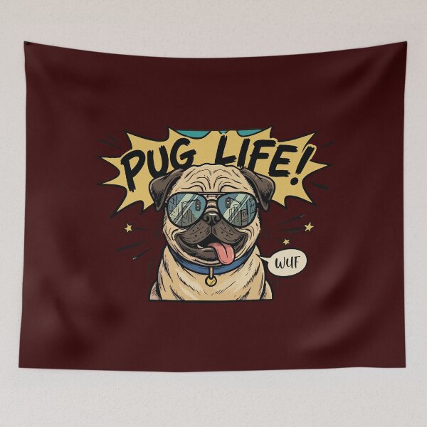 Item preview, Pug Dog designed and sold by KlaraxK.