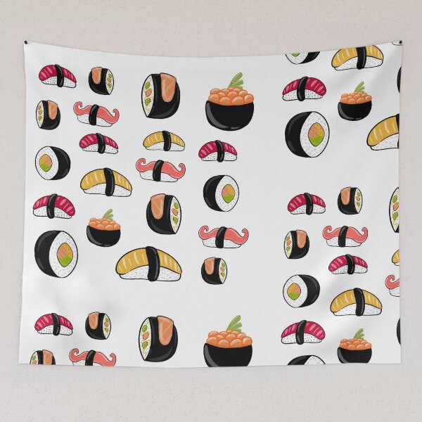 Item preview, kawaii and cut sushi designed and sold by sankura.