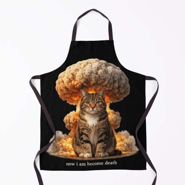 Item preview, Cattenheimer – Now I Am Become Death - Atomic Cat Meme designed and sold by MaxLevelMerch.