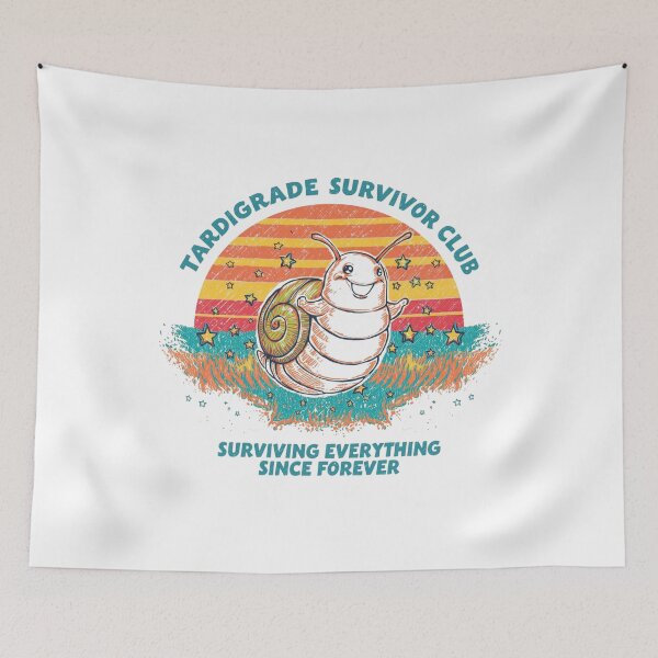 Item preview, Tardigrade Survivor Club – Water Bear Champion designed and sold by KapiPrint.