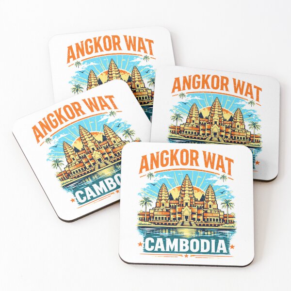 Item preview, Angkor Wat Cambodia Temple Travel Graphic designed and sold by JackCurtis1991.