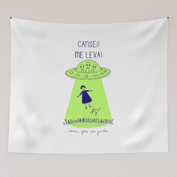 Item preview, Funny Alien Abduction Design designed and sold by Aminesnip.