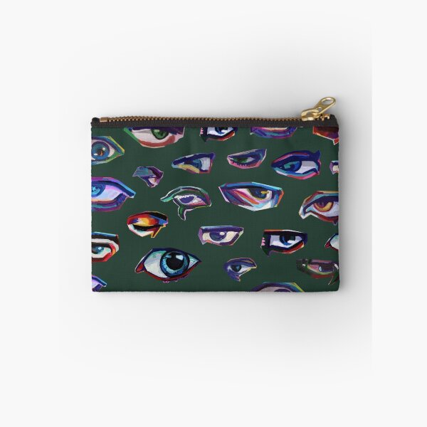 Item preview, Copy of Eyes pattern (green) - traditional/digital mix designed and sold by Viggorbiggor.