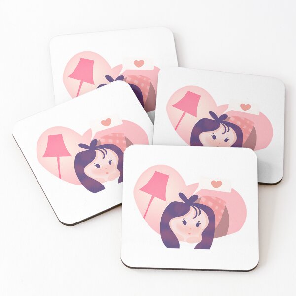 Item preview, Pink February Theme Hand Draw designed and sold by NixsasaCute.