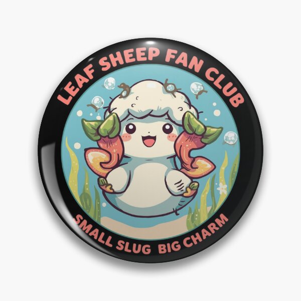 Item preview, Leaf Sheep Fan Club – Ocean Cutest Slug designed and sold by KapiPrint.
