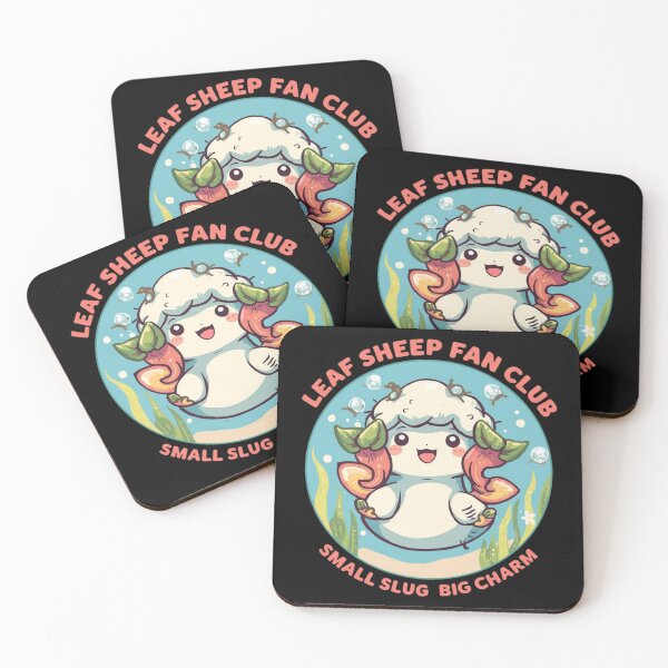 Item preview, Leaf Sheep Fan Club – Ocean Cutest Slug designed and sold by KapiPrint.