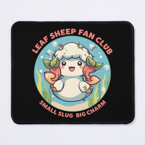 Item preview, Leaf Sheep Fan Club – Ocean Cutest Slug designed and sold by KapiPrint.