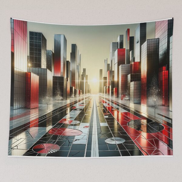 Item preview, City of Refractions designed and sold by Undersea Ai Art.