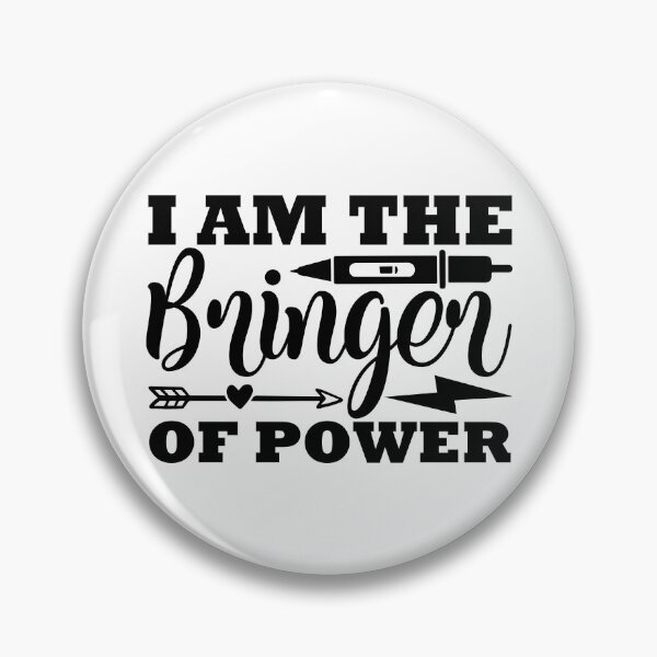Item preview, I Am The Bringer Of Power - Funny Electrician Sparky Trade Hero designed and sold by FuzionRaptor.