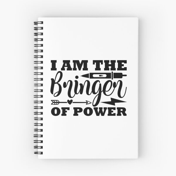 Item preview, I Am The Bringer Of Power - Funny Electrician Sparky Trade Hero designed and sold by FuzionRaptor.