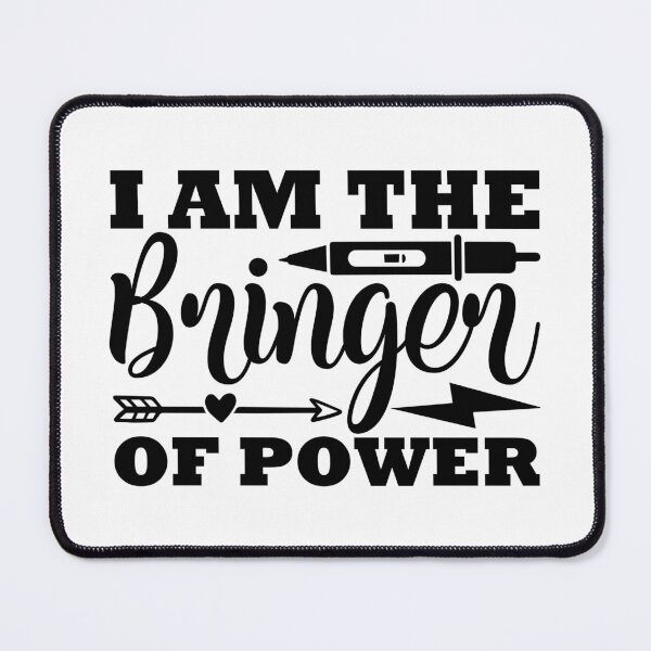 Item preview, I Am The Bringer Of Power - Funny Electrician Sparky Trade Hero designed and sold by FuzionRaptor.