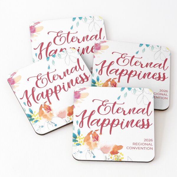 Item preview, JW Regional Convention 2026 "Eternal Happiness" designed and sold by LiliGalerie.