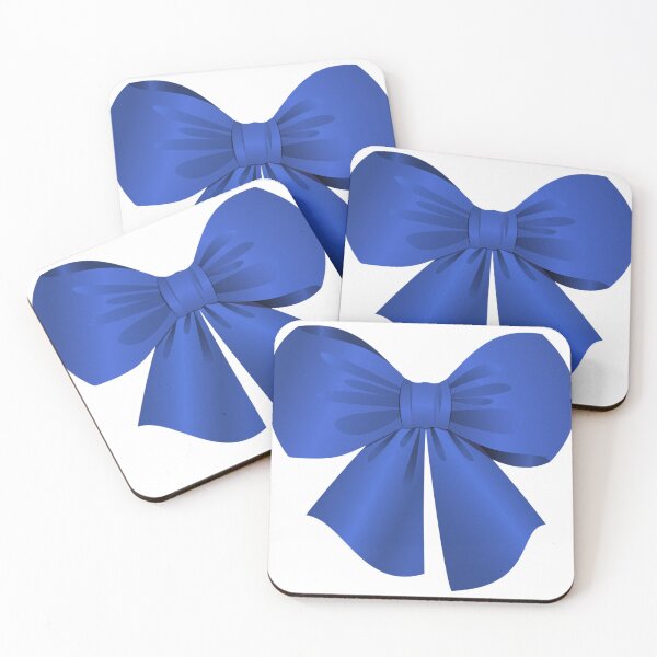 Item preview, Royal Blue Satin Bow - Coquette Aesthetic Art designed and sold by Artsy Corner.