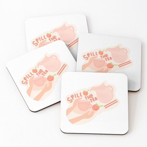 Item preview, Spill the Tea – Pink Gradient Teacup with Cherry and Hands designed and sold by NixsasaCute.