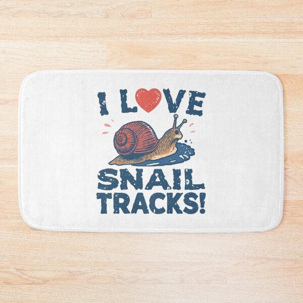 Item preview, I love snail tracks! designed and sold by NicMacTees.