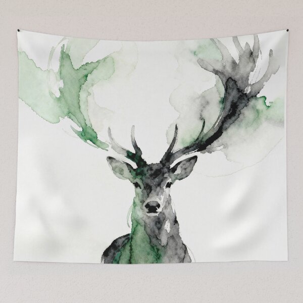 Item preview, Majestic stag with splendid antlers designed and sold by paulrommer.