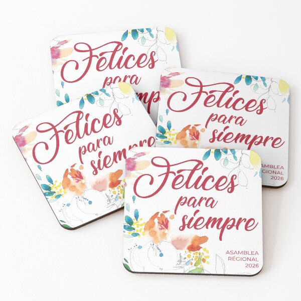 Item preview, Asamblea regional 2026 "Felices para siempre" JW designed and sold by LiliGalerie.