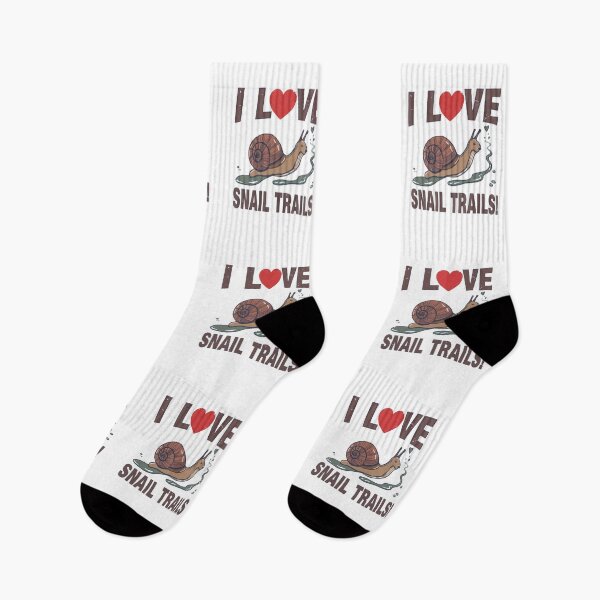 Item preview, I love snail trails! designed and sold by NicMacTees.