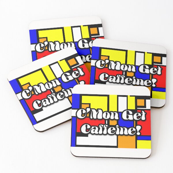 Item preview, C'Mon Get Caffeine! designed and sold by Normbot2000.