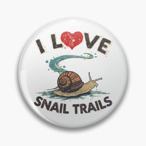 Item preview, I love snail trails! designed and sold by NicMacTees.