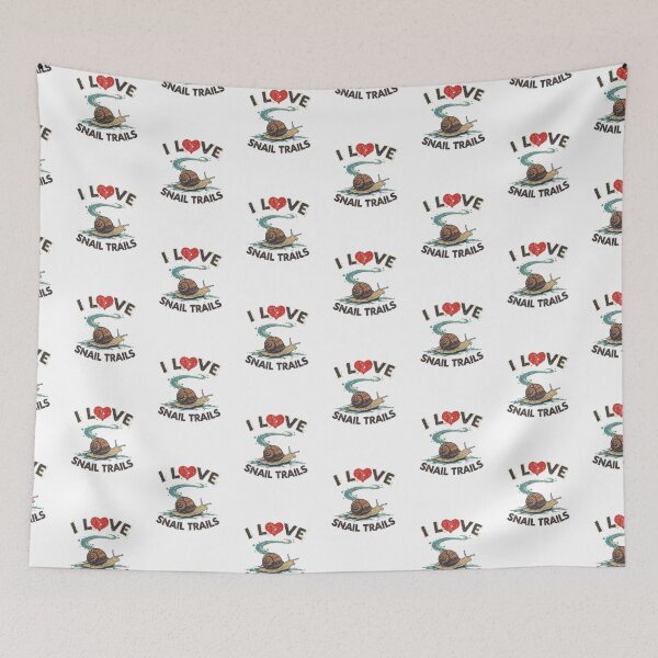 Item preview, I love snail trails! designed and sold by NicMacTees.