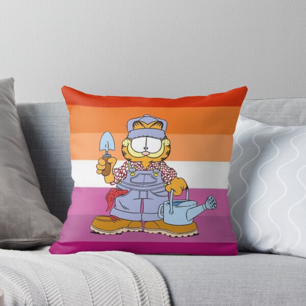 Aperçu de l'œuvre Garfield - Drapeau lesbien créée et vendue par seroshey.