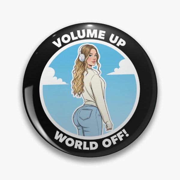 Item preview, Volume Up, World Off designed and sold by SimonFernando.