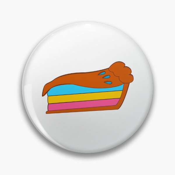 Item preview, Pansexual Slice of Pie Pride Flag designed and sold by HarveyHandcraftsandDesigns.