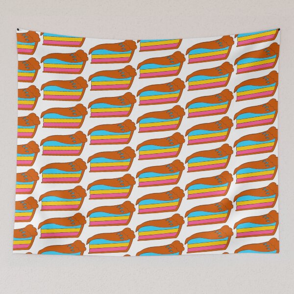 Item preview, Pansexual Slice of Pie Pride Flag designed and sold by HarveyHandcraftsandDesigns.