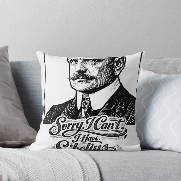 Item preview, Sibelius Vibes – Cultured Humor Portrait designed and sold by ForeverPrintsOK.