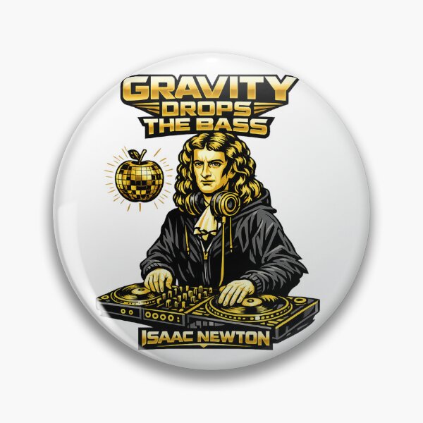 Item preview, Newton at the Gravity Club designed and sold by  ZenRave Designs.