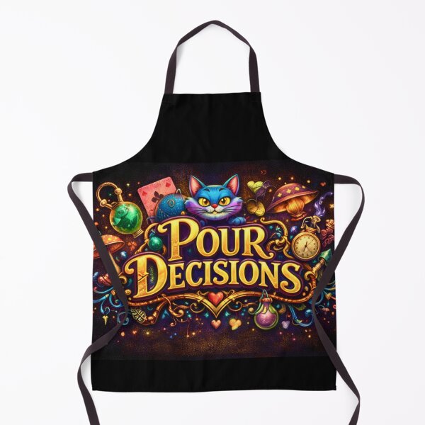 Item preview, Pour Decisions Wonderland Logo — Mystic Bar Official Art designed and sold by A Sinister Sly.