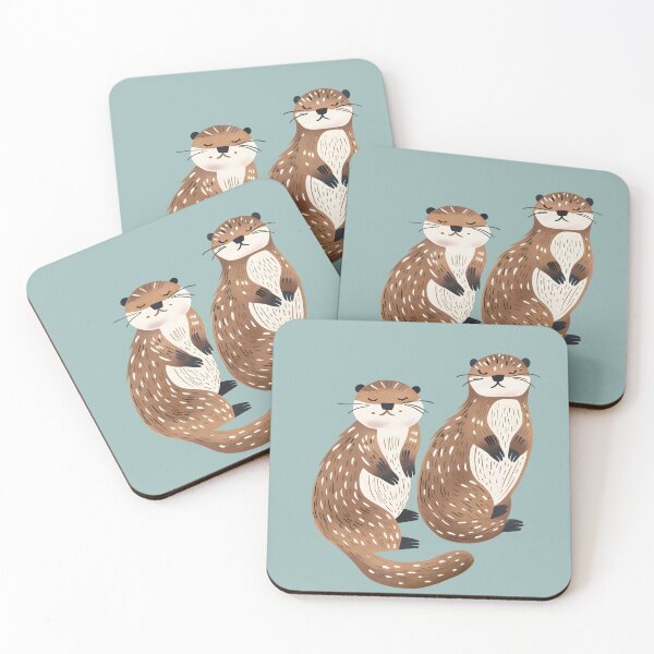 Item preview, Funny Otters designed and sold by xiao xuans.