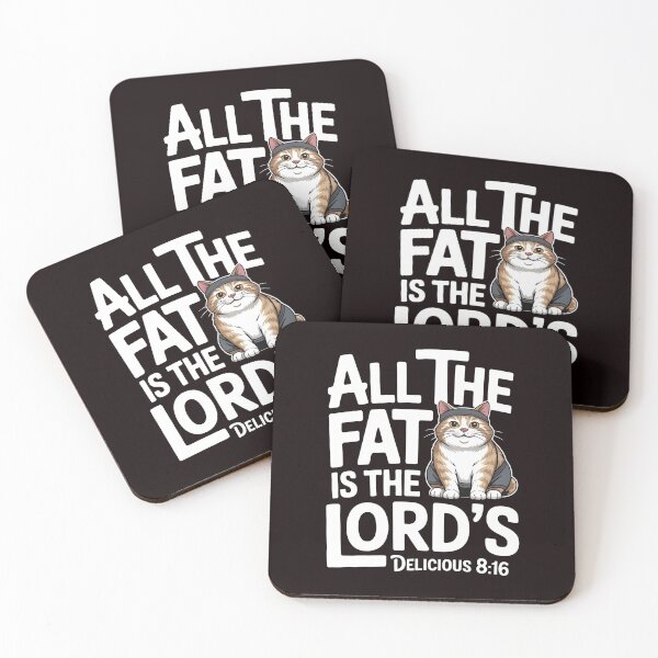 Item preview, All The Fat Is The Lord's – Workout Gym Lover Christian Humor designed and sold by Redgiant87x.