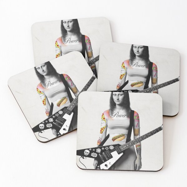 Item preview, “SMIRK‑AMPED RENAISSANCE RIFF — THE ORIGINAL ICON GOES FULL FEEDBACK” designed and sold by Print Fiction.