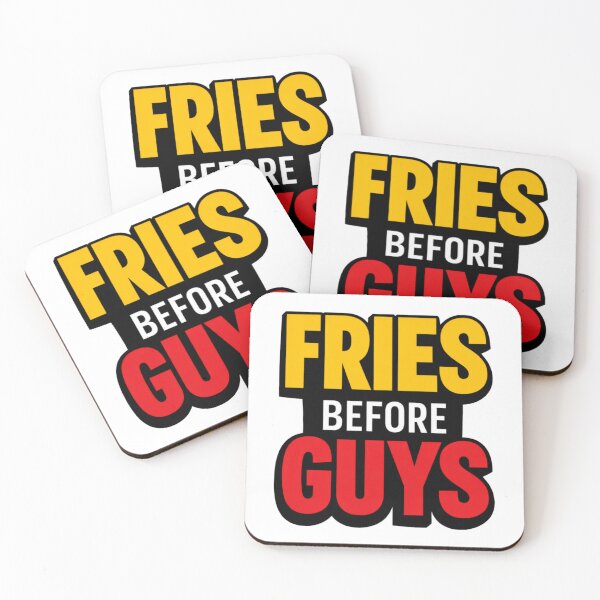 Item preview, Fries Before Guys – Funny Food Pun Feminist Humor Design designed and sold by rushaib.