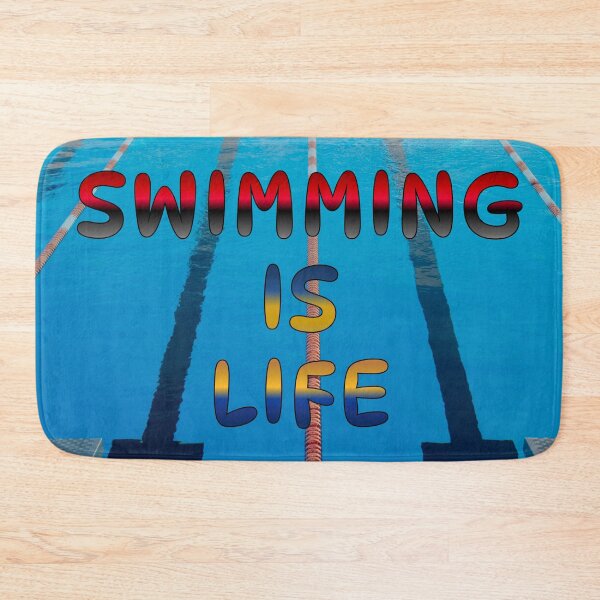 Item preview, Swimming Is Life Design #7 designed and sold by Holy JM Designs.