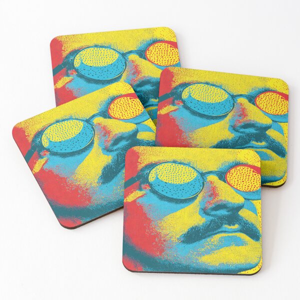 Item preview, Pop Art Man in Glasses | Wall Art designed and sold by NicolasGlowArt.