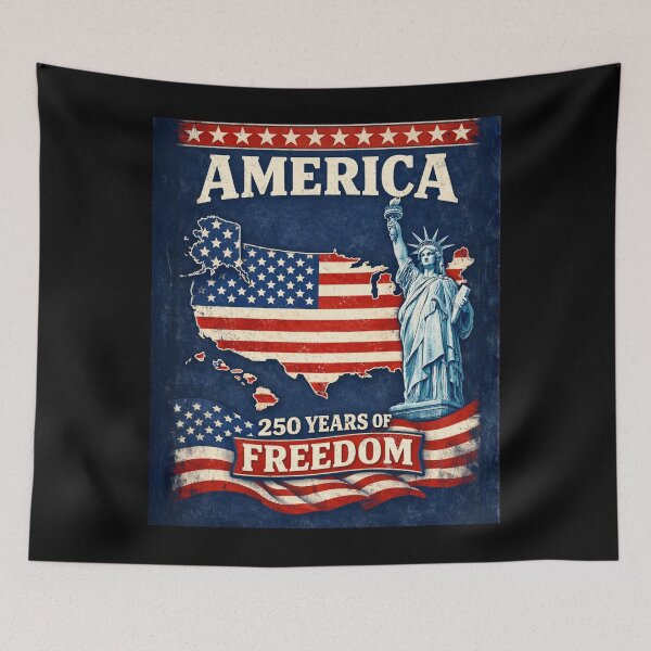 Item preview, Join us in celebrating “250 Years of Freedom” — a Global Tribute to The Power of Independence, Democracy Gifts T-shirt designed and sold by MalwasBasket.