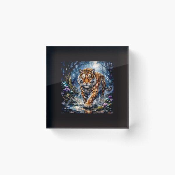 Item preview, Runebound Sovereign: The Mystic Tiger of the Moonlit Realm #1 designed and sold by Helios Be. Lavsh.