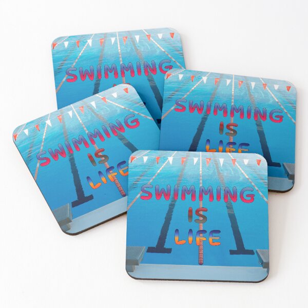 Item preview, Swimming Is Life Design #8 designed and sold by Holy JM Designs.