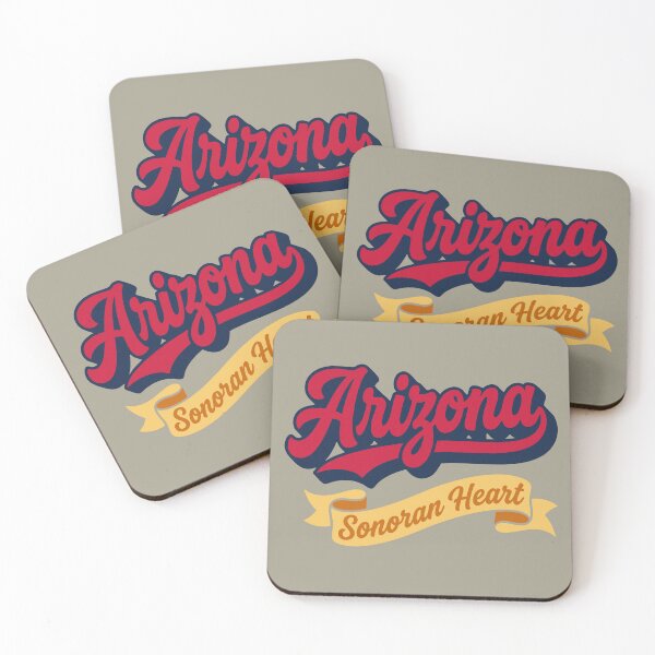 Item preview, Arizona Sonoran Heart: Vintage Pop Art Script. A True Desert Classic designed and sold by Cozy-Old-Pub.